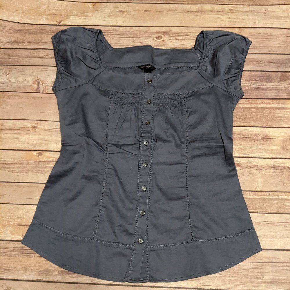 Banana Republic Top Blue Small